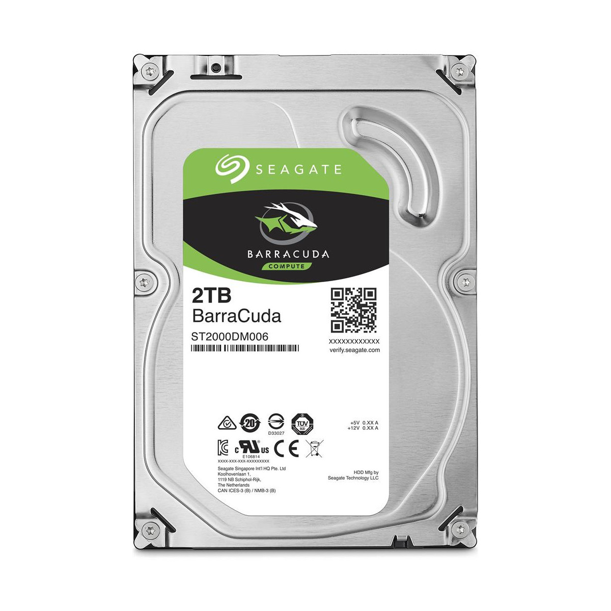 SEAGATE BARRACUDA HDD 2TB (ST2000DM008) - HARD DISK INTERNO - 3.5 - SATA 3