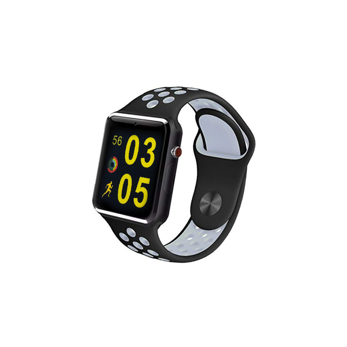 SMART FITNESS WATCH AKAI AKSW06 BLACK - LCD 16 PEDOMETRO CARDIO MON. SONNO