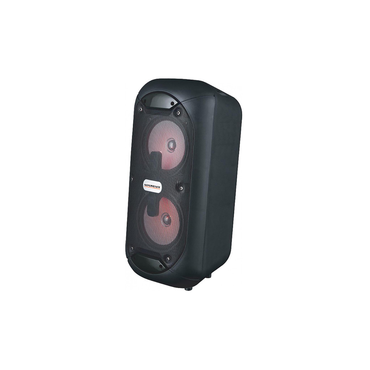 PARTY SPEAKER PORTATILE NORDMENDE NDBT1021 BLACK - BLUETOOTH USB AUX MICRO SD