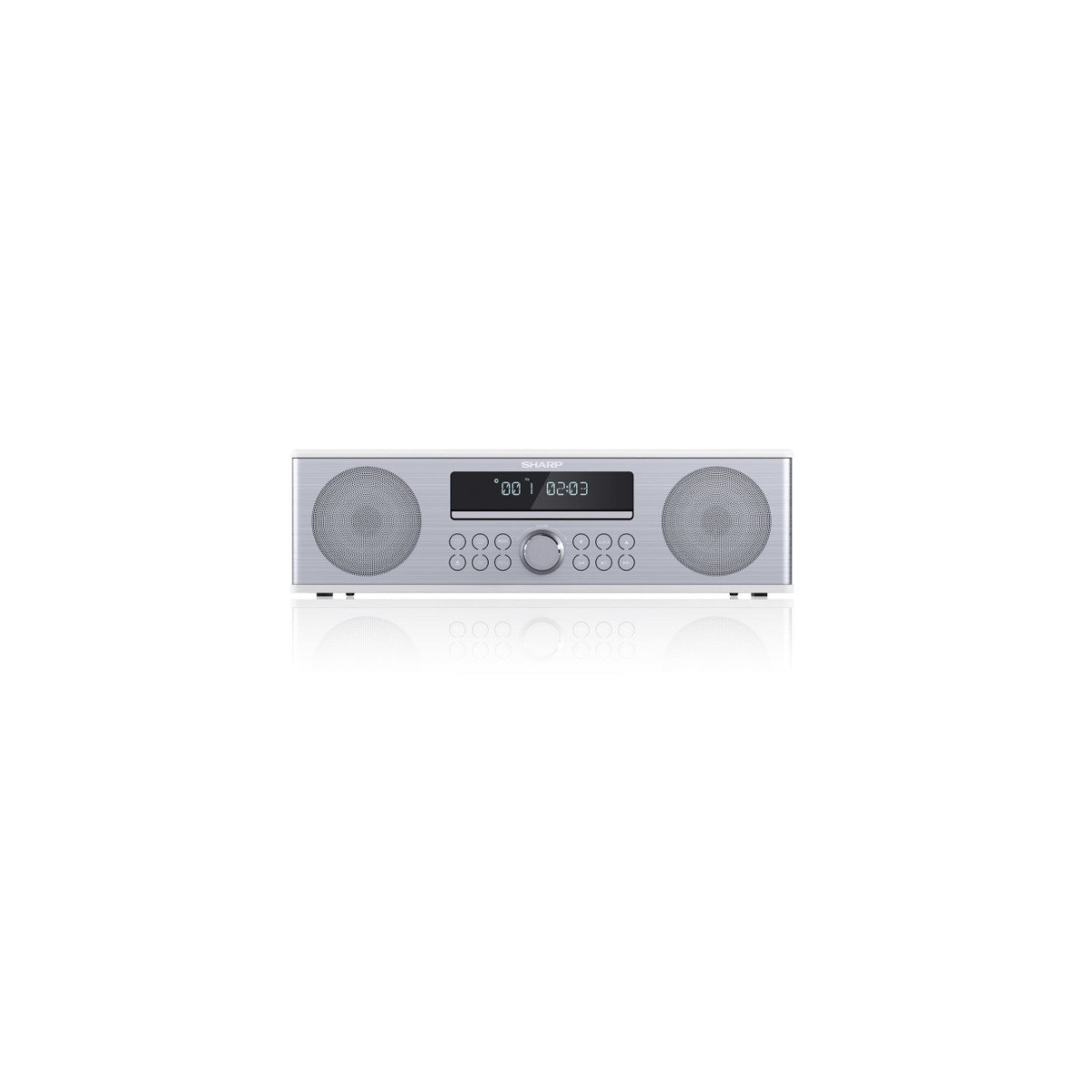 SHARP XL-B715D(WH) - STEREO HI-FI - FM/DAB+ - 90W - CD PLAYER - BLUETOOTH - BIANCO