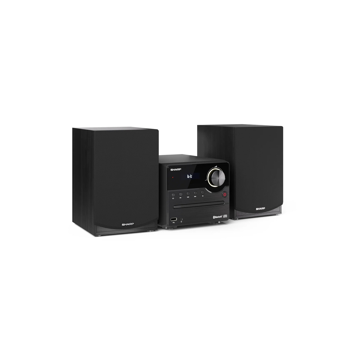 SHARP XL-B512(BK) - MICRO  HIFI - 45W - USB PLAYER - FM - CD PLAYER - BLUETOOTH