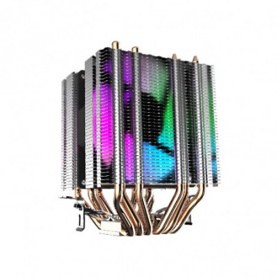 DISSIPATORE NOUA BLIZZARD Mini Dual Tower 6 Heatpipes 1*Fan 90mm 4 Colori Fissi Intel  e  AMD