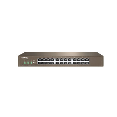 TENDA TEG1024D - RACK SWITCH 24 PORTE GIGABIT - 10/100/1000 MBPS - CHASSIS METALLO