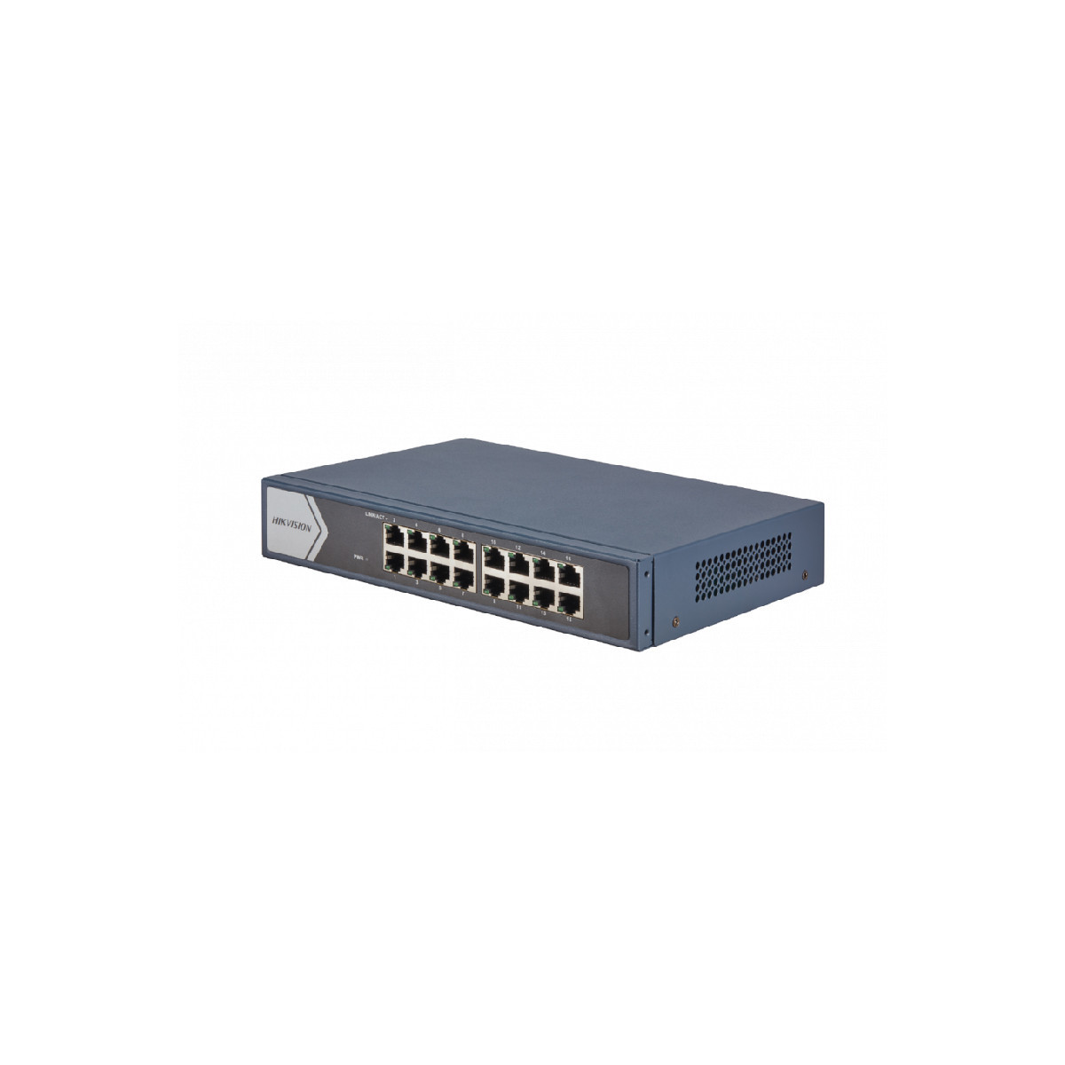 SWITCH HIKVISION DS-3E0516-E 16PT LAN DESKTOP 10/100/1000M RJ45 CASE METALLICO