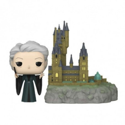 FUNKO POP TOWN - MINERVA MCGONAGALL WITH HOGWARTS (65655) - HARRY POTTER - NUM.3