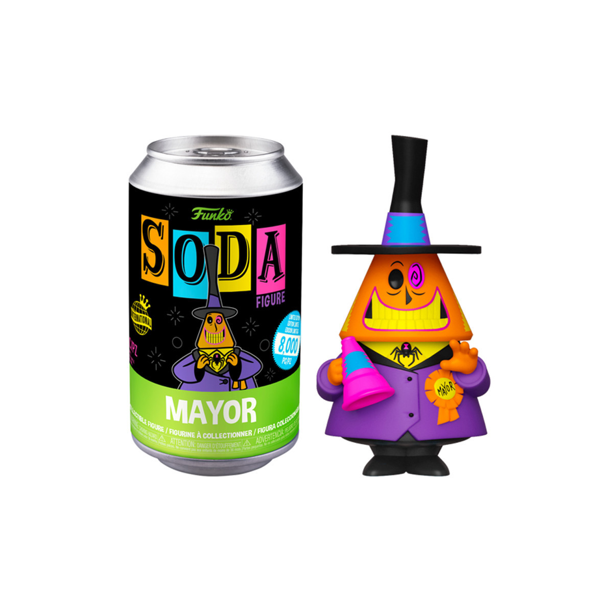 FUNKO POP VINYL SODA MAYOR (BLACKLIGHT) (63975)